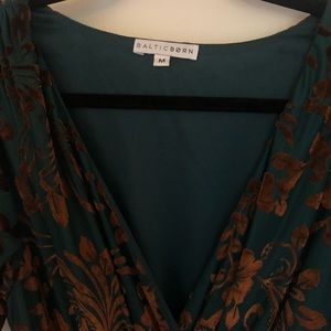 Baltic Born Uma Velvet Maxi Dress size medium
